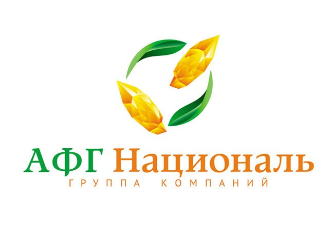 Логотип агрохолдинга АФГ Националь